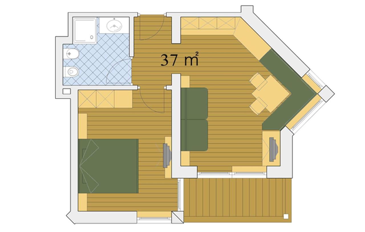 Residence Lersc Badia (South Tyrol) Exterior foto